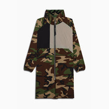 Load image into Gallery viewer, M93 track raincoat / camo + black + smog grey
